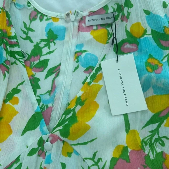 Faithfull The Brand Floral Midi dress - Picture 4 of 7